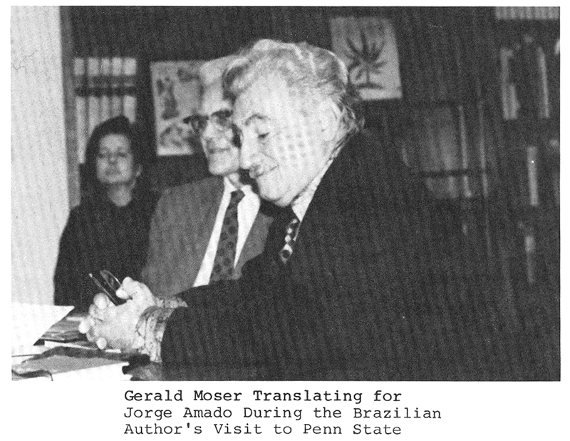 B scan0141 Gerald M. Moser translating for Jorge Amado